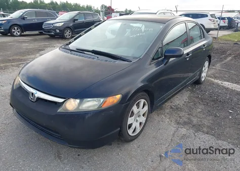 2007 Honda Civic Lx из США, поврежденный, VIN 1HGFA16557L111704